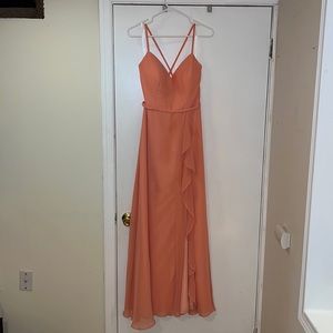 Coral Bridesmaid Dress